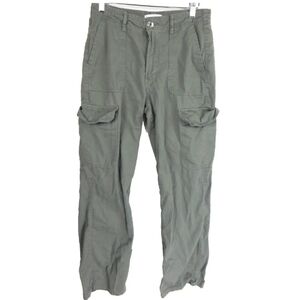 Zara High Rise Relaxed Cargo Pants